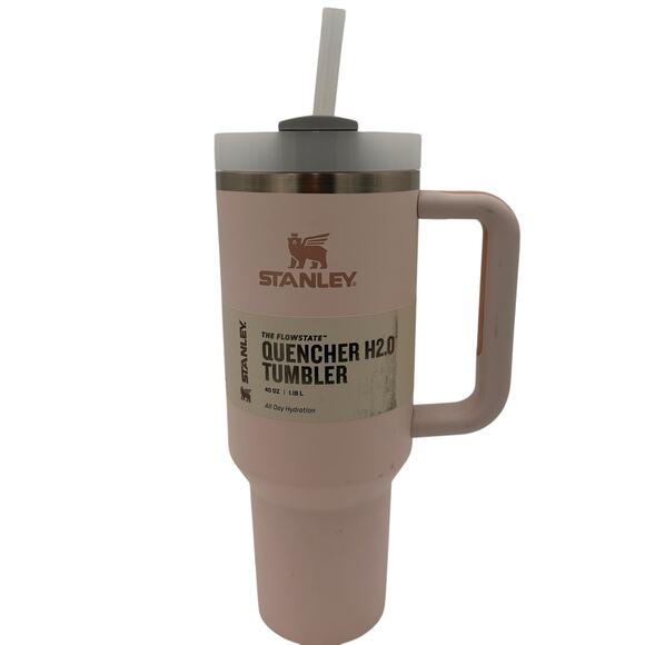 Stanley Light Pink The Quensher H2.0 The Flowstate 40 oz NWOT - Picture 1 of 10